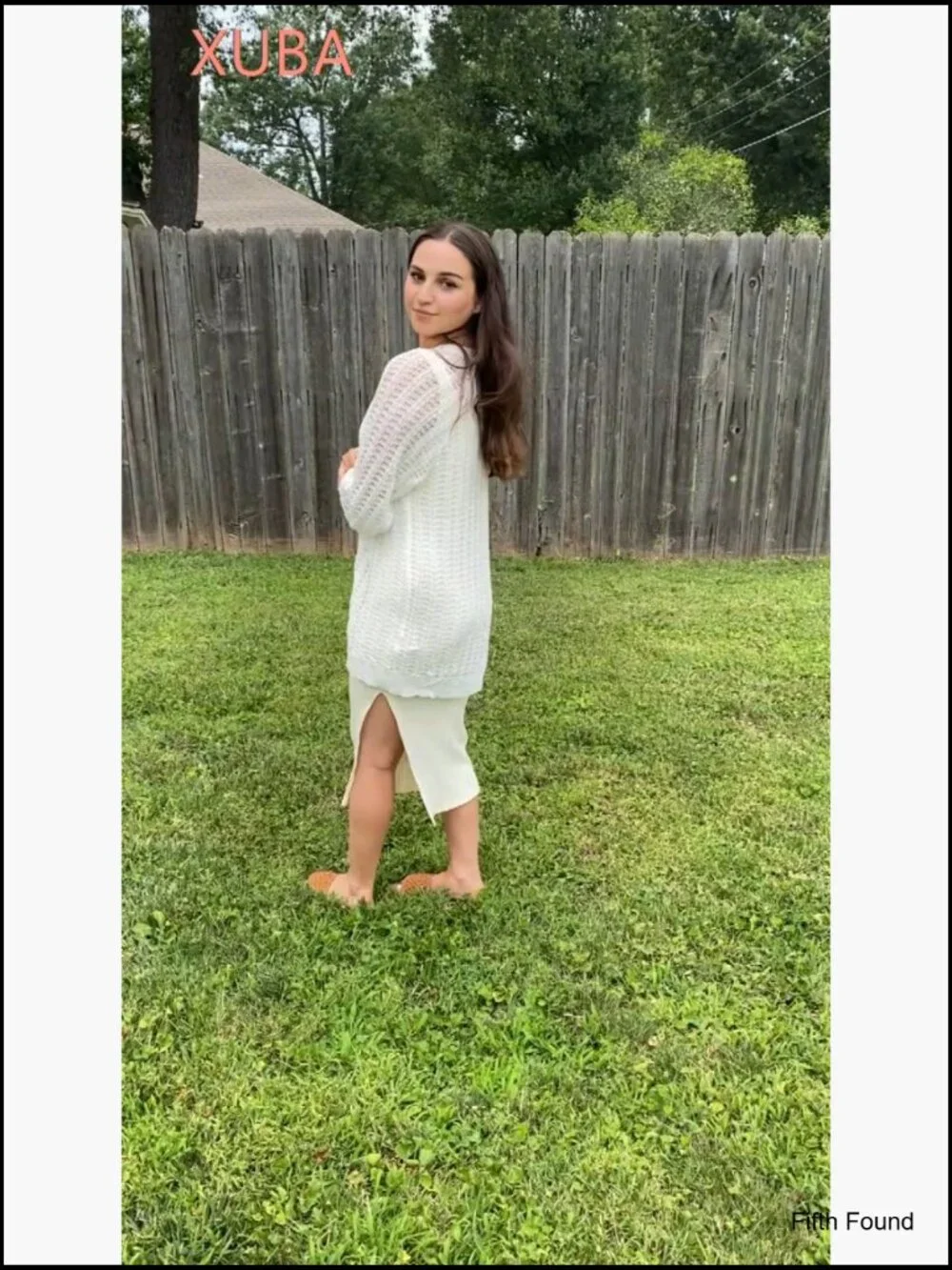 Crochet Lightweight Cardigan Cover Up Open Front Long Sleeve Summer Cardigan - Picture 6 of 7